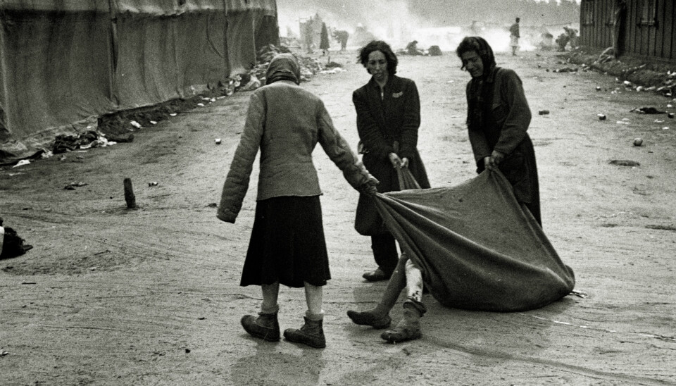 En bild från lägret i lägret i Bergen-Belsen, dit Jovan deporterats. Foto: TT En bild från lägret i lägret i Bergen-Belsen, dit Jovan deporterats. Foto: TT