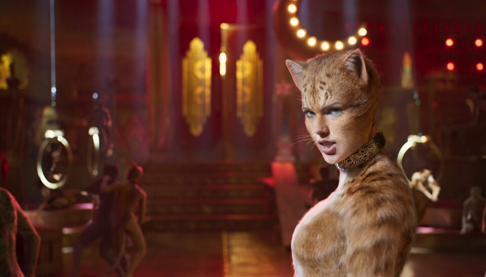 Taylor Swift i filmen Cats. Foto: TT Taylor Swift i filmen Cats. Foto: TT