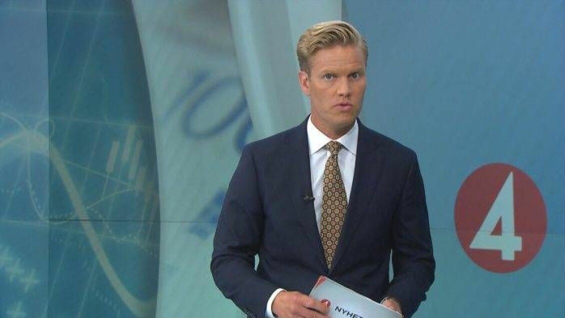 Martin Järborg i TV4. Martin Järborg i TV4.