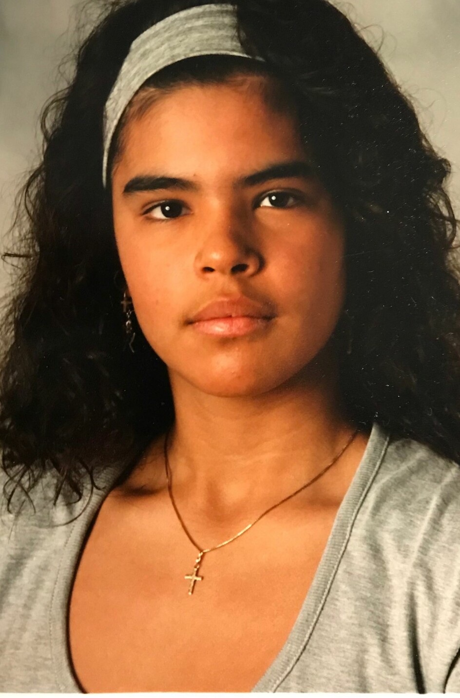 Josselin Freytes Peña var 14 år när hon tog över ansvaret för sina syskon. Foto: Privat Josselin Freytes Peña var 14 år när hon tog över ansvaret för sina syskon. Foto: Privat