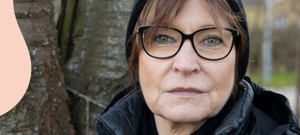 Katharina har levt med sina förlossningsskador i nästan 40 år
