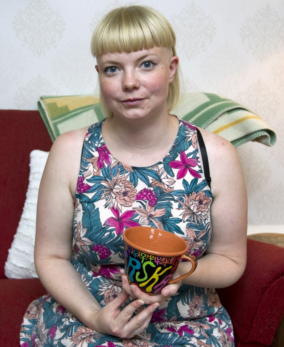 ”Det kändes som om en parasit levde i mig, som stal all min energi ', berättar Sofie. Foto: Pernilla Wahlman. ”Det kändes som om en parasit levde i mig, som stal all min energi ', berättar Sofie. Foto: Pernilla Wahlman.