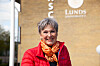 Gunnel Edgren läser första terminen på sjuksköterskeprogrammet vid Lunds universitet. Foto: Minna Wallén-Widung