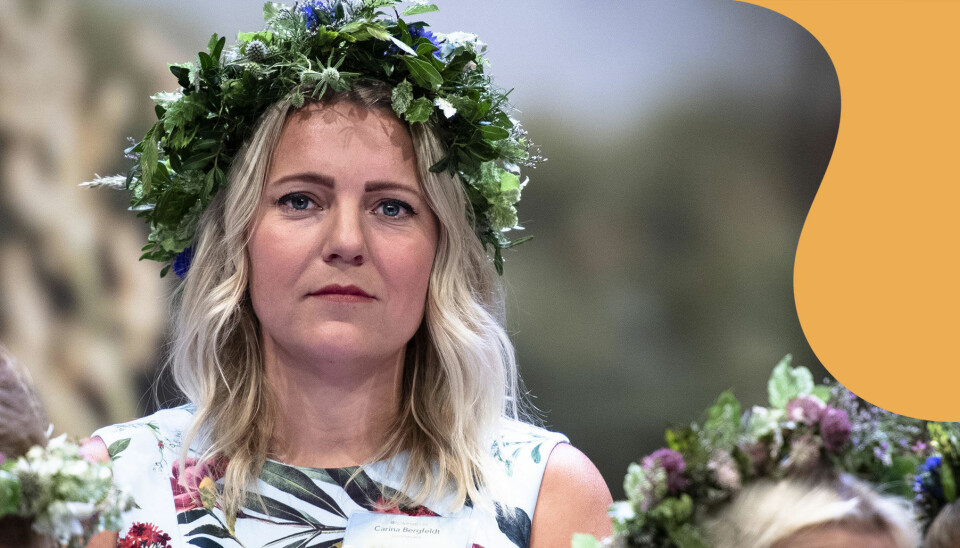 Carina Bergfeldts tårar för sonen Hamilton: ”Började storböla”