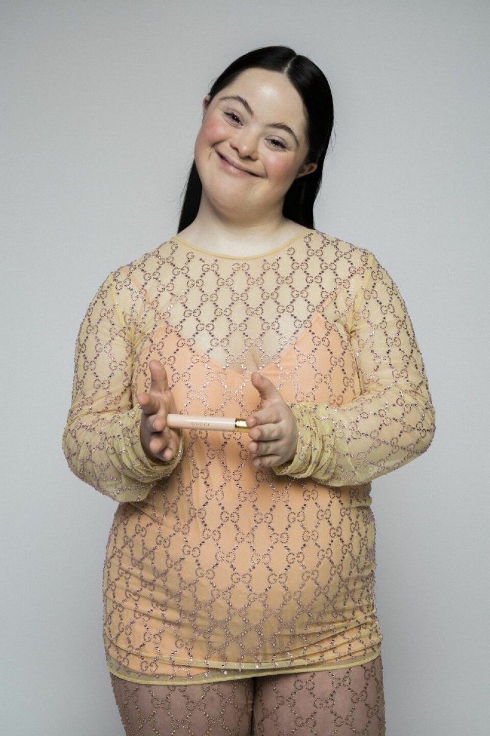 ”Folk borde ge oss en chans”, säger Ellie Goldstein. ”Folk borde ge oss en chans”, säger Ellie Goldstein.