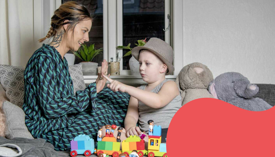 Rikke: Min lille son kommer aldrig börja prata