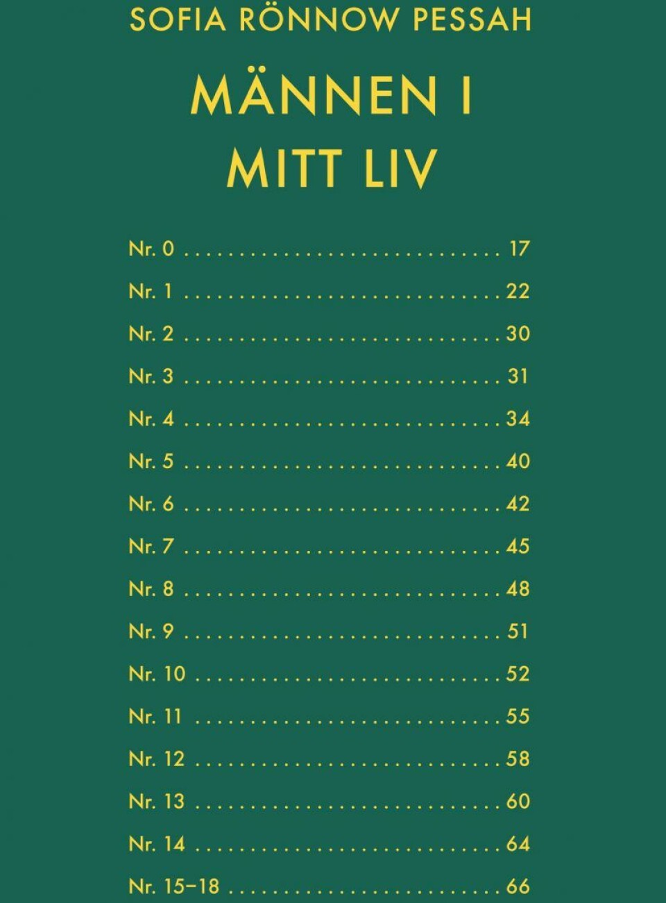 Ett liv skildrat i one night stands. Ett liv skildrat i one night stands.