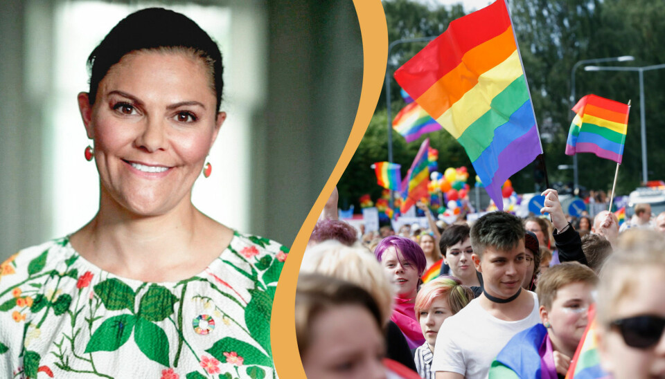 I år är Pridefestivalen digital. Bild från Pridefestivalen 2017 i Stockholm I år är Pridefestivalen digital. Bild från Pridefestivalen 2017 i Stockholm