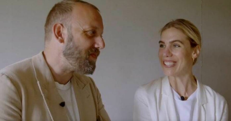 Rasmus och Margareta var inte så nöjda med vegansk kost. Bild: SVT Rasmus och Margareta var inte så nöjda med vegansk kost. Bild: SVT