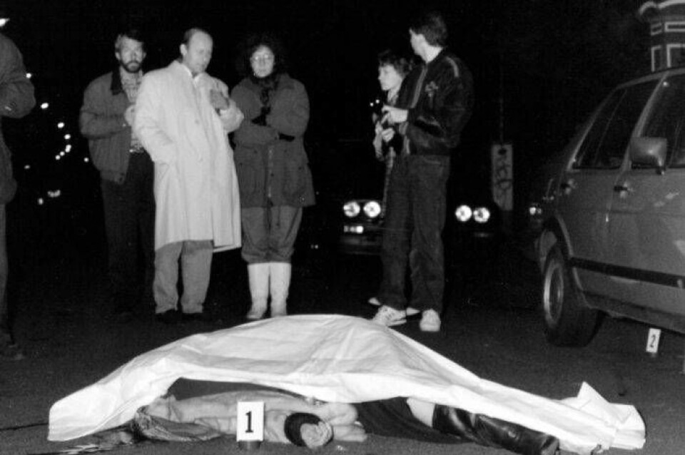 En 68-årig kvinna blev Lasermannens offer då han besökte Tyskland. Foto: Jürgen Mahnke/TT En 68-årig kvinna blev Lasermannens offer då han besökte Tyskland. Foto: Jürgen Mahnke/TT