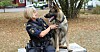 Helena hoppas att hon och Balto får många år tillsammans som kollegor. Foto: Susanne Stamming