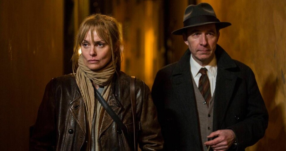 Izabella Scorupco och Anders Mossling i serien Hidden – Förstfödd. Foto: Jonath Mathew Izabella Scorupco och Anders Mossling i serien Hidden – Förstfödd. Foto: Jonath Mathew
