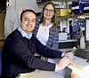 Firas är innerligt tacksam för vad Charlotta gjorde för honom och hans familj. Foto: Stefan Sandström