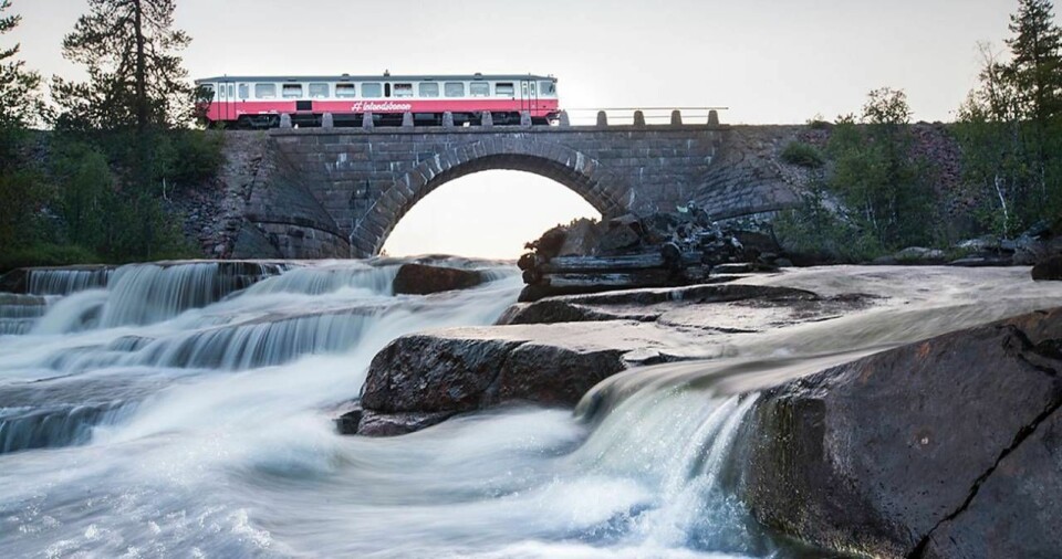 Res från Kristinehamn i söder till Gällivare i norr med Inlandsbanan och du får se mycket av Sverige. Foto: Inlandsbanan Res från Kristinehamn i söder till Gällivare i norr med Inlandsbanan och du får se mycket av Sverige. Foto: Inlandsbanan