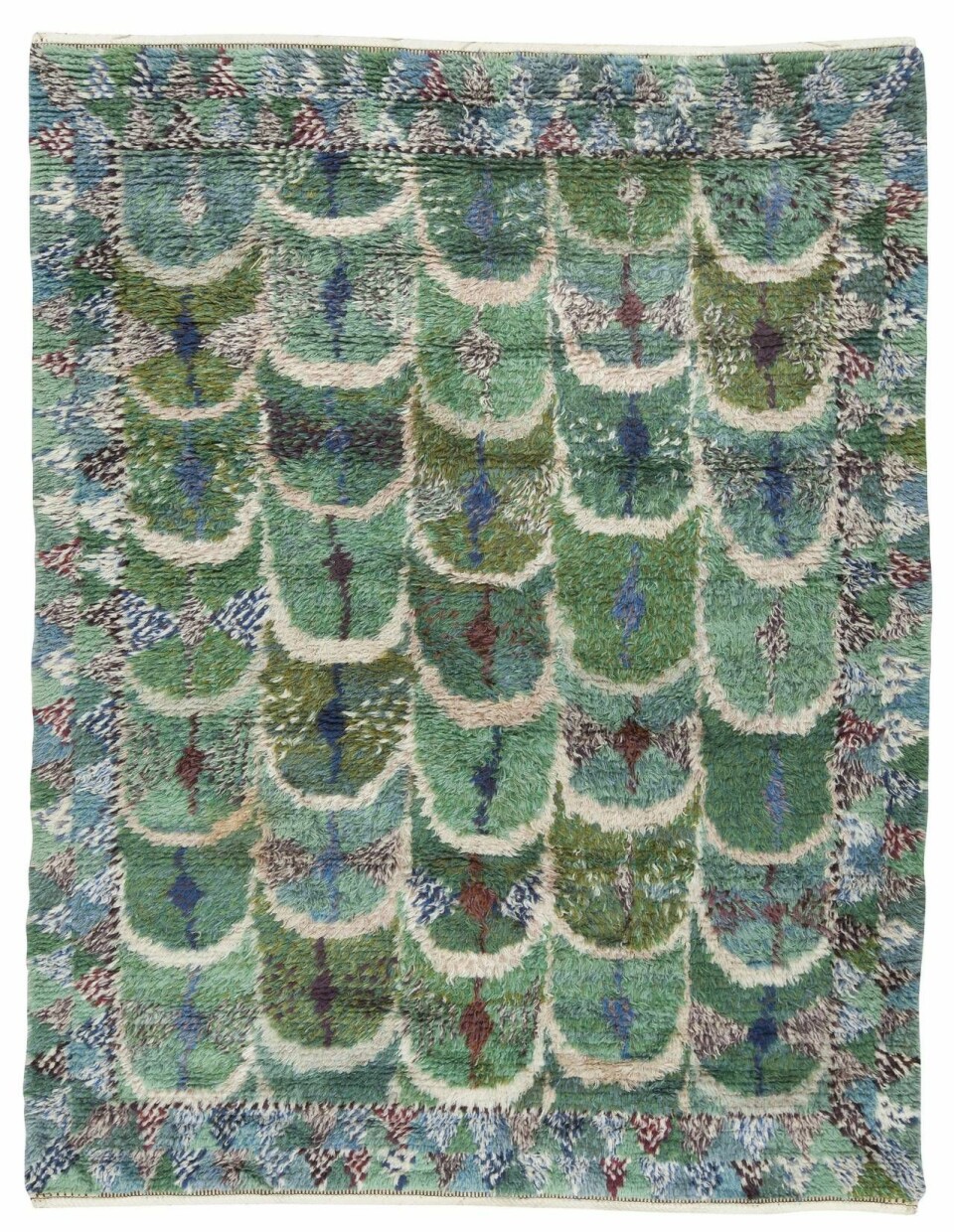 Marianne Richter skapade fantasifulla mönster åt MMF AB. Ett exempel är ryan Fjädern grön från 1947. Det här exemplaret, som mäter 253 x191 cm, ropades upp till 42 000 kr (15 000–18 000) på Bukowskis 2016. Marianne Richter skapade fantasifulla mönster åt MMF AB. Ett exempel är ryan Fjädern grön från 1947. Det här exemplaret, som mäter 253 x191 cm, ropades upp till 42 000 kr (15 000–18 000) på Bukowskis 2016.