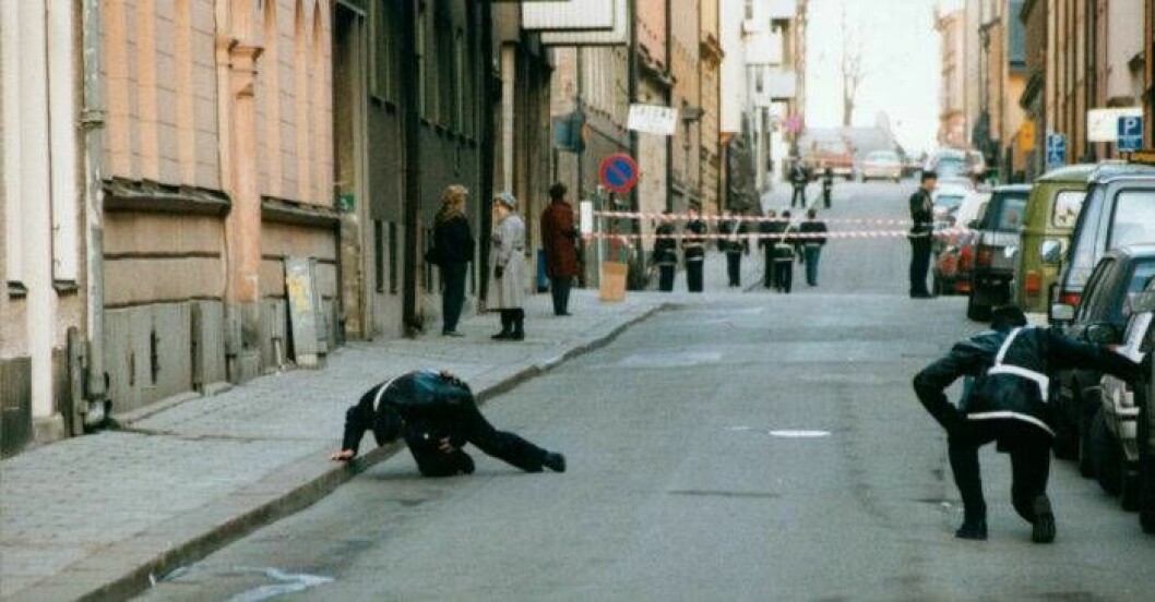 Det tog många brottsplatsundersökningar innan man via en biluthyrningsfirma kopplade Ausonius till skjutningarna. Foto: Ulf Karlsson/TT