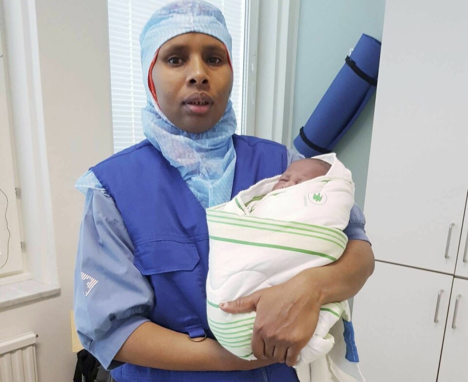 Sahra har stöttat kvinnor vid fler än 30 förlossningar. Sahra har stöttat kvinnor vid fler än 30 förlossningar.