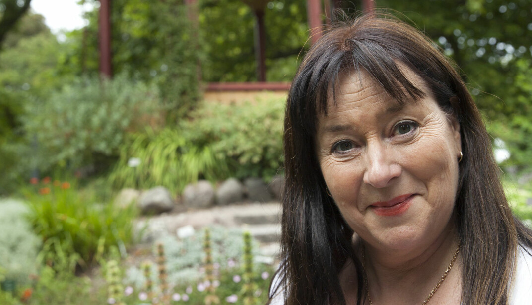 Uppe i lusthuset i Botaniska trädgården hade Anna och hennes bästis Marita en hemlig detektivbyrå. Foto: Stig Hammarstedt Uppe i lusthuset i Botaniska trädgården hade Anna och hennes bästis Marita en hemlig detektivbyrå. Foto: Stig Hammarstedt