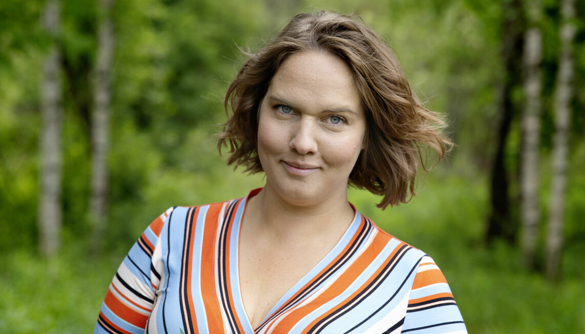 Natur och växter har alltid betytt mycket för Clara. Foto: Malin Grönborg Natur och växter har alltid betytt mycket för Clara. Foto: Malin Grönborg