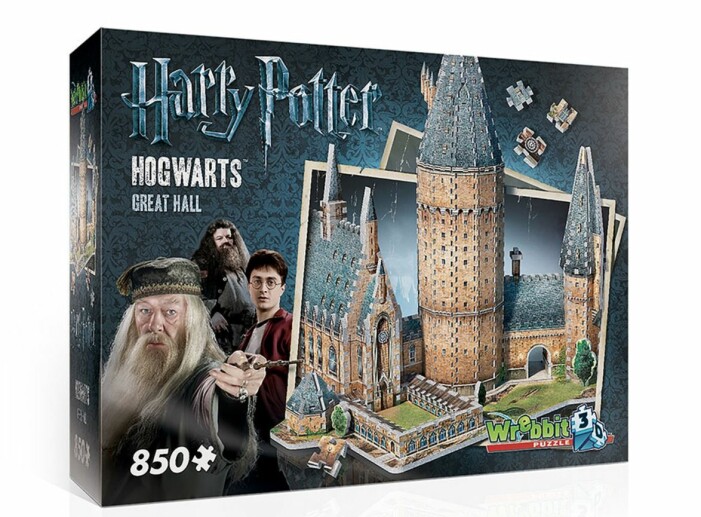 3D-pussel med Harry Potter-tema.