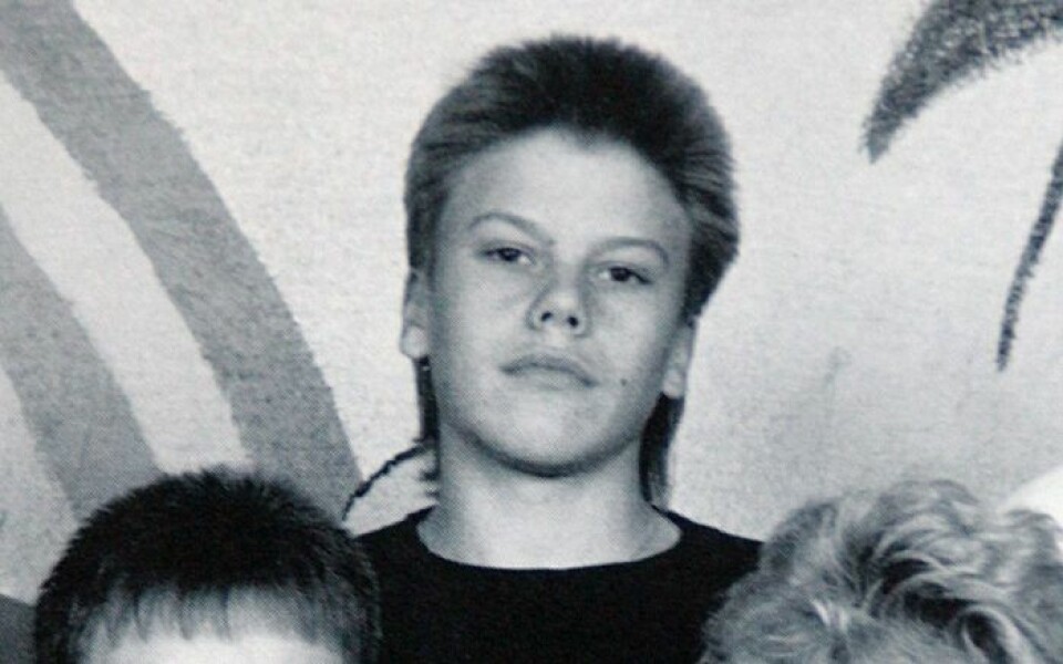 Daniel Westling på skolfotot från nian. Daniel Westling på skolfotot från nian.