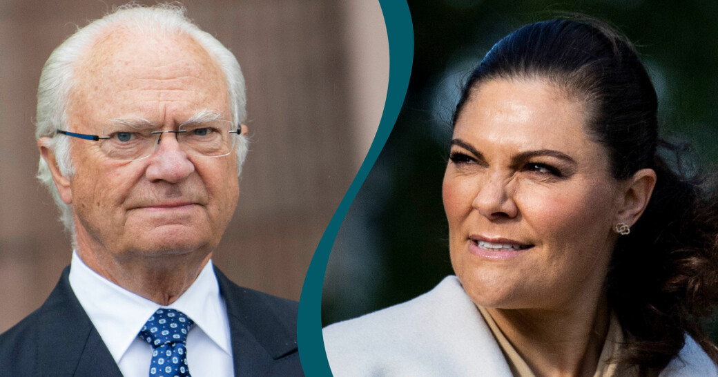 Kungens beslut för att skydda Victoria