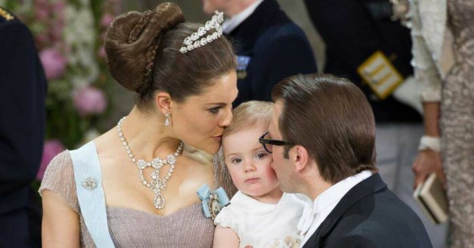 Victoria i Prinsessan Lilians diadem, 2013. Victoria i Prinsessan Lilians diadem, 2013.