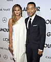 Chrissy Teigen och artisten John Legend