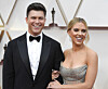 Scarlett Johansson och Colin Jost