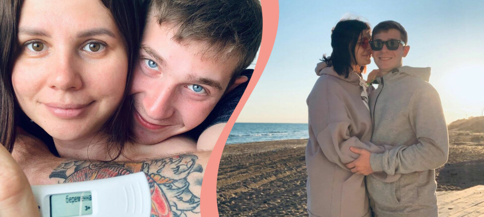 Marina väntar barn med sin styvson: ”Trött på att gömma mig”