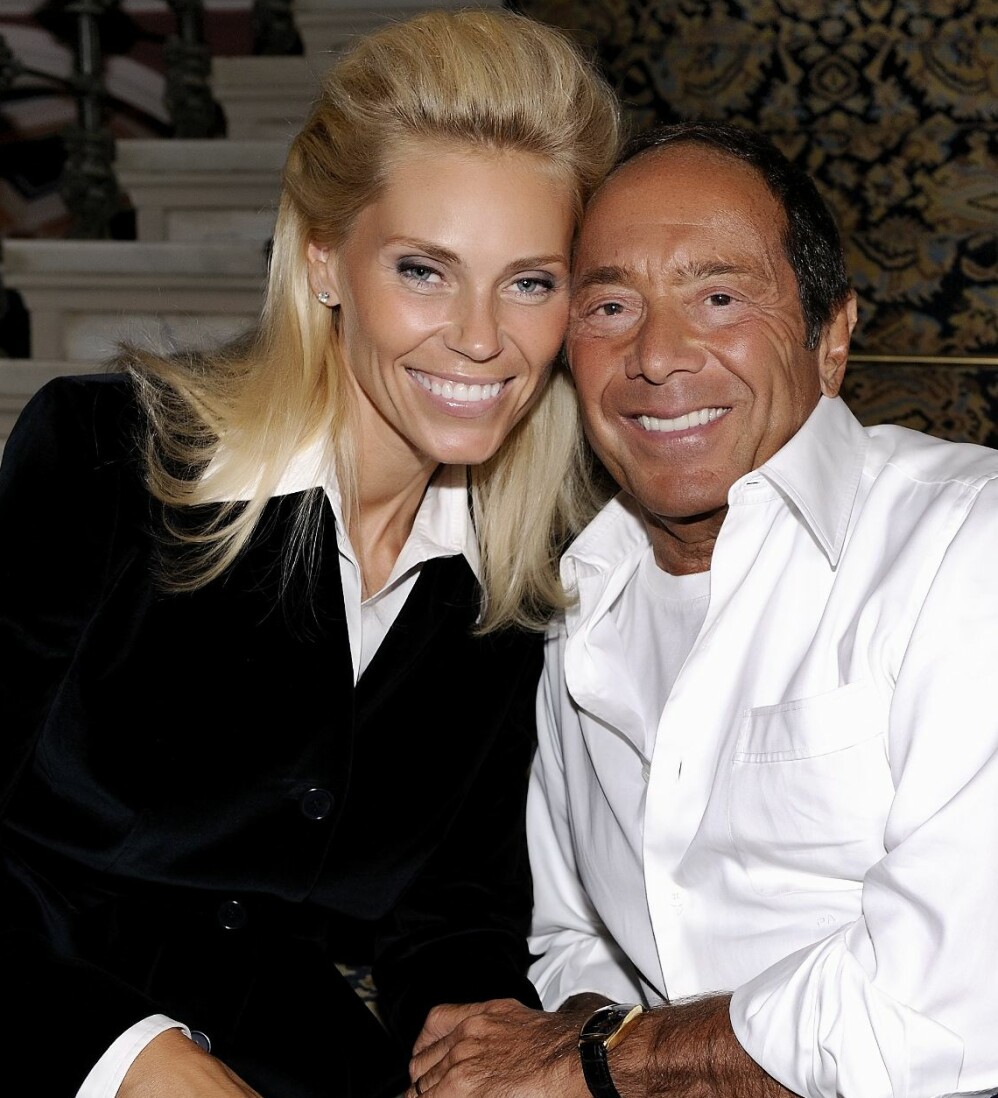 Anna Anka och Paul Anka. Anna Anka och Paul Anka.
