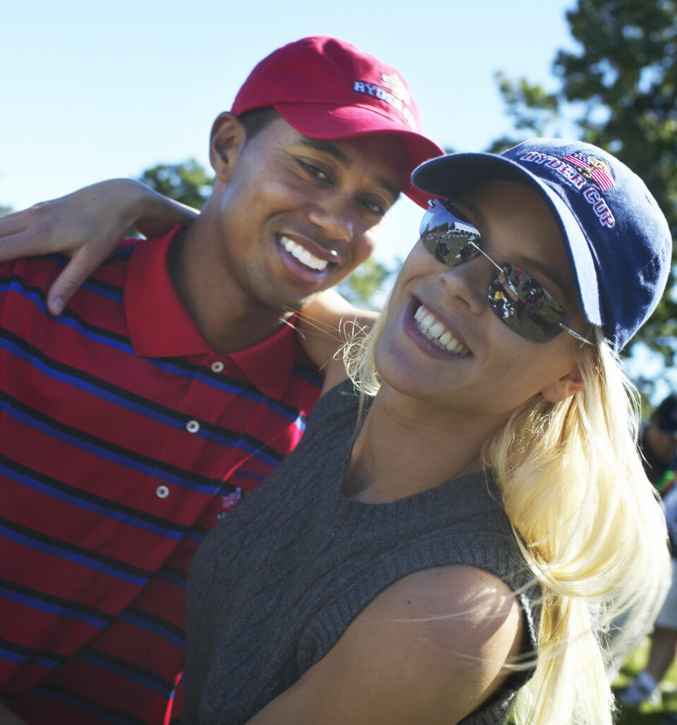Tiger Woods och Elin Nordegren. Tiger Woods och Elin Nordegren.