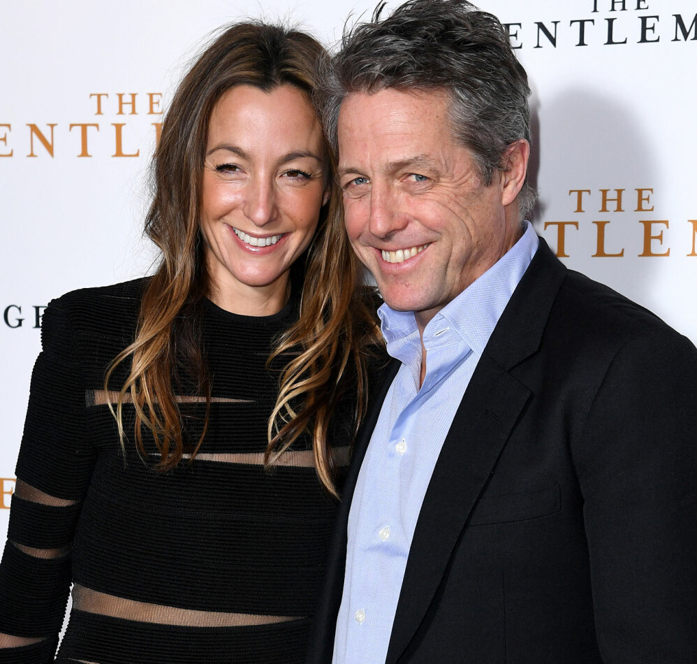 Anna Eberstein och Hugh Grant. Anna Eberstein och Hugh Grant.
