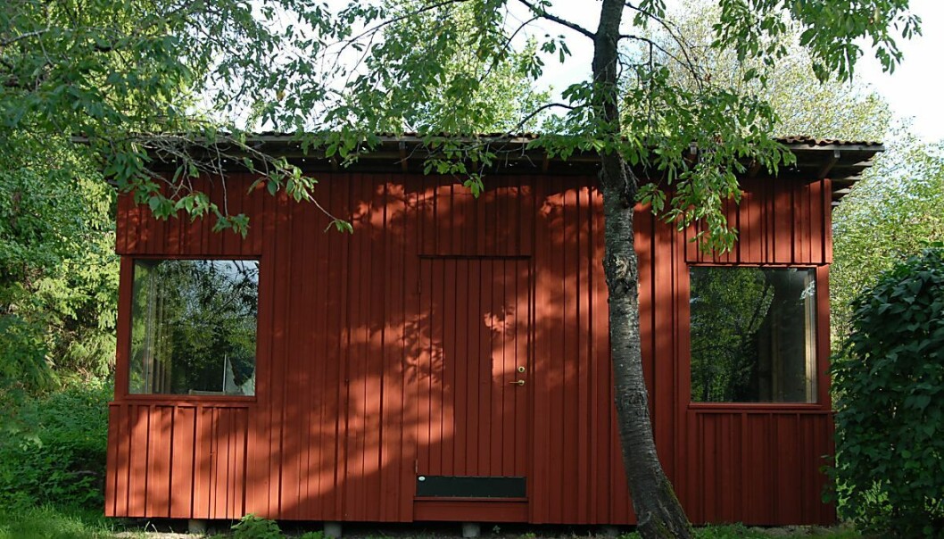 Arkitektritad bod fri att inreda hur man vill.
