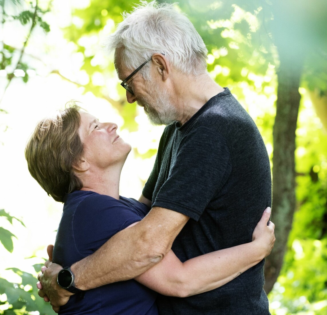 Kristin är 45 och Jens är 70 – en åldersskillnad på 25 år. Kristin är 45 och Jens är 70 – en åldersskillnad på 25 år.