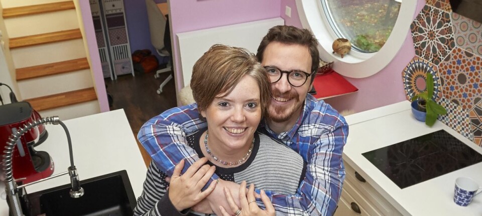 Marita och Johns drömhus är bara 16 kvadratmeter stort