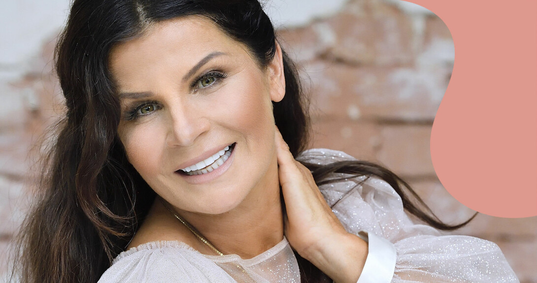 Carola Häggkvist kärleksfulla bild med Zoe