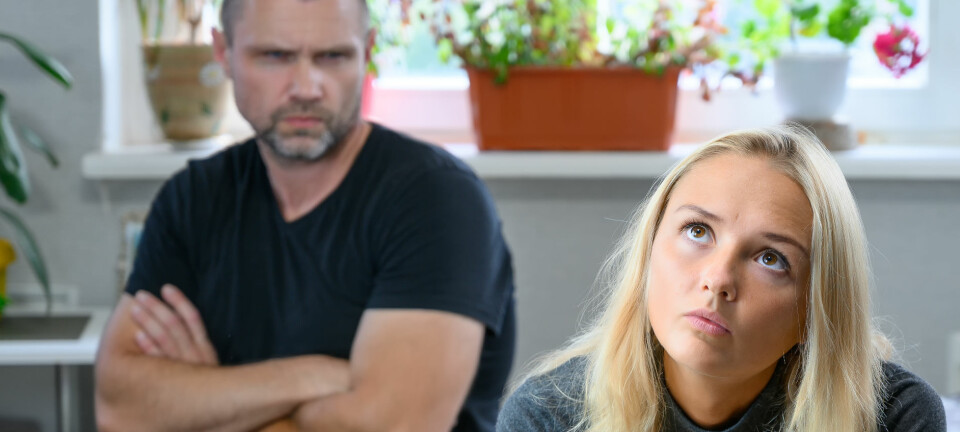 Jobbet tog all hans tid – även när vi hade fått barn