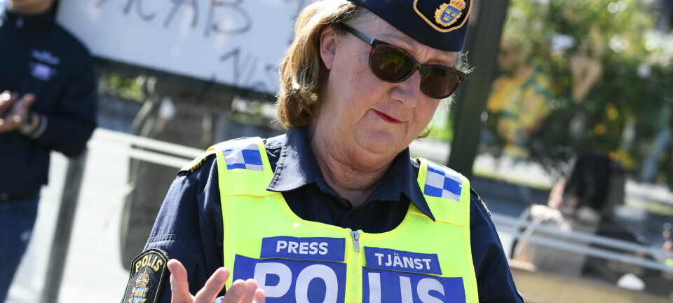 Polisveteranen Ewa-Gun Westford om SVT:s Tunna blå linjen