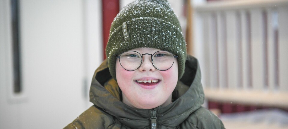 Gabriel har Downs syndrom: Vår son sprider så mycket kärlek och glädje