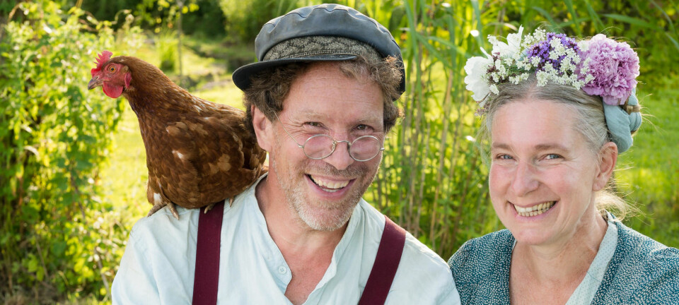 Marie och Gustav Mandelmann om lyckan över barnbarnet