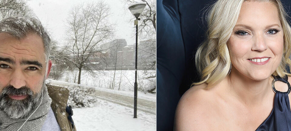 Carina Bergfeldts make Jesper Zølcks okända liv – parets kärleksmöte