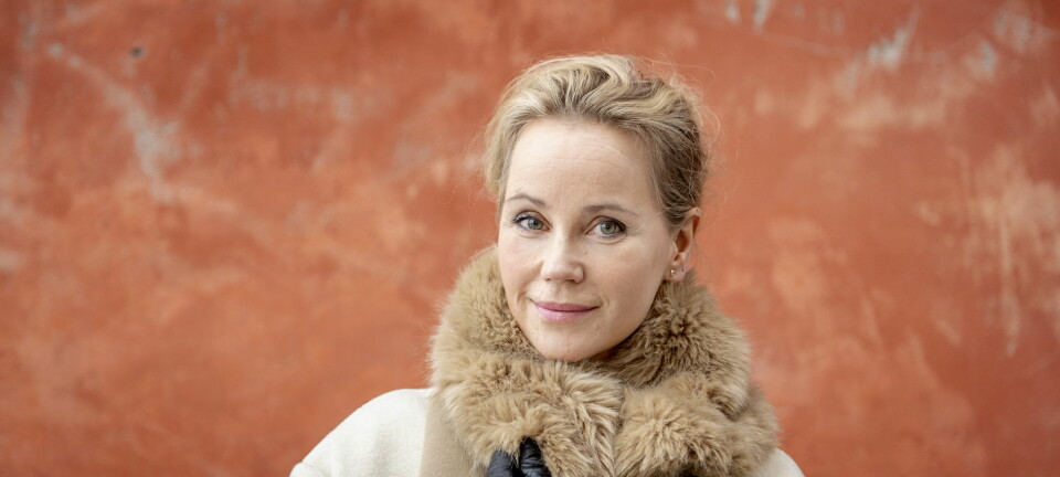 Sofia Helin öppnar upp om den psykiska ohälsan och ärret