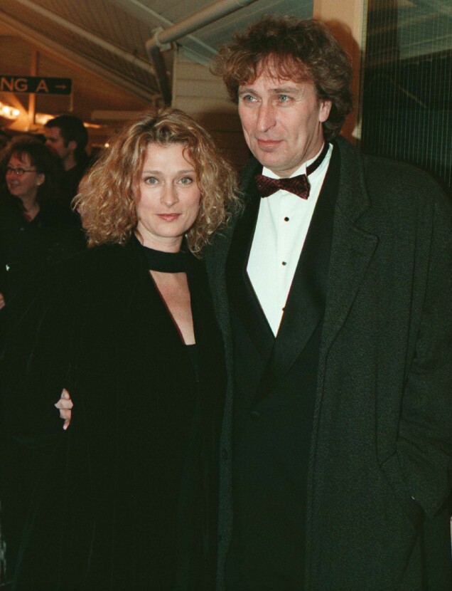 Lena Endre och Richard Hobert på Guldbaggegalan. Lena Endre och Richard Hobert på Guldbaggegalan.
