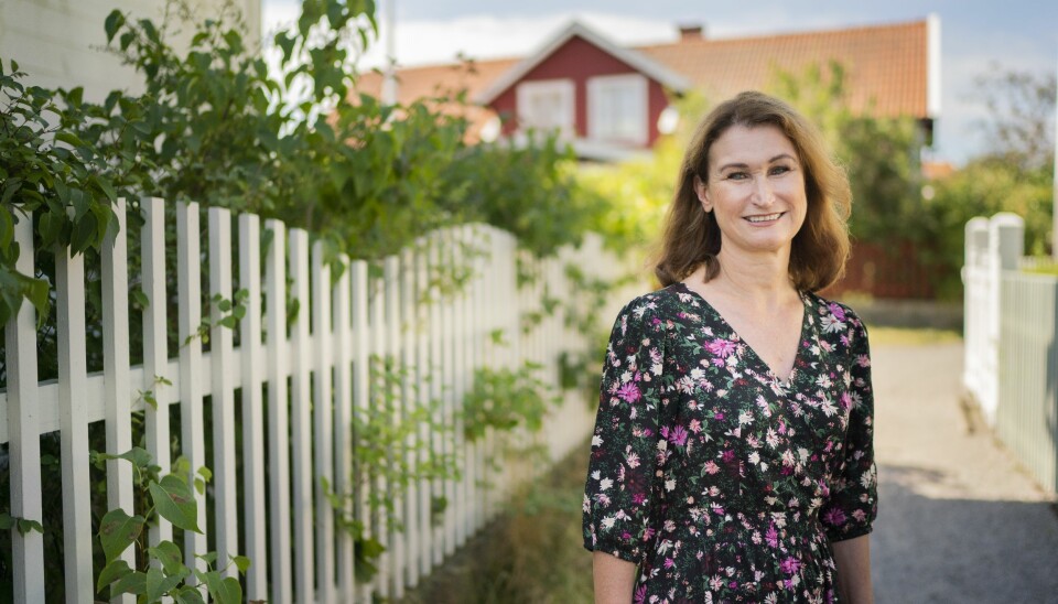 Viveca Sten tillbringade alla sommarlov på Sandhamn. Viveca Sten tillbringade alla sommarlov på Sandhamn.