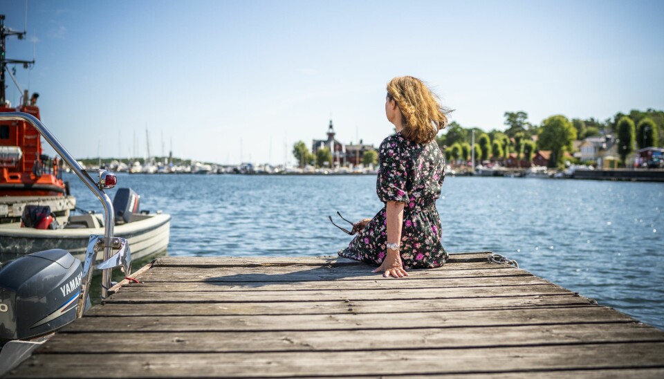 Författaren Viveca Sten: Jag sommarjobbade som dykare på Sandhamn