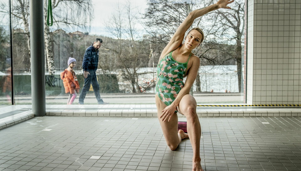 Efter en skada i februari var Sarah Sjöström tvungen att rehabiliteras. Efter en skada i februari var Sarah Sjöström tvungen att rehabiliteras.