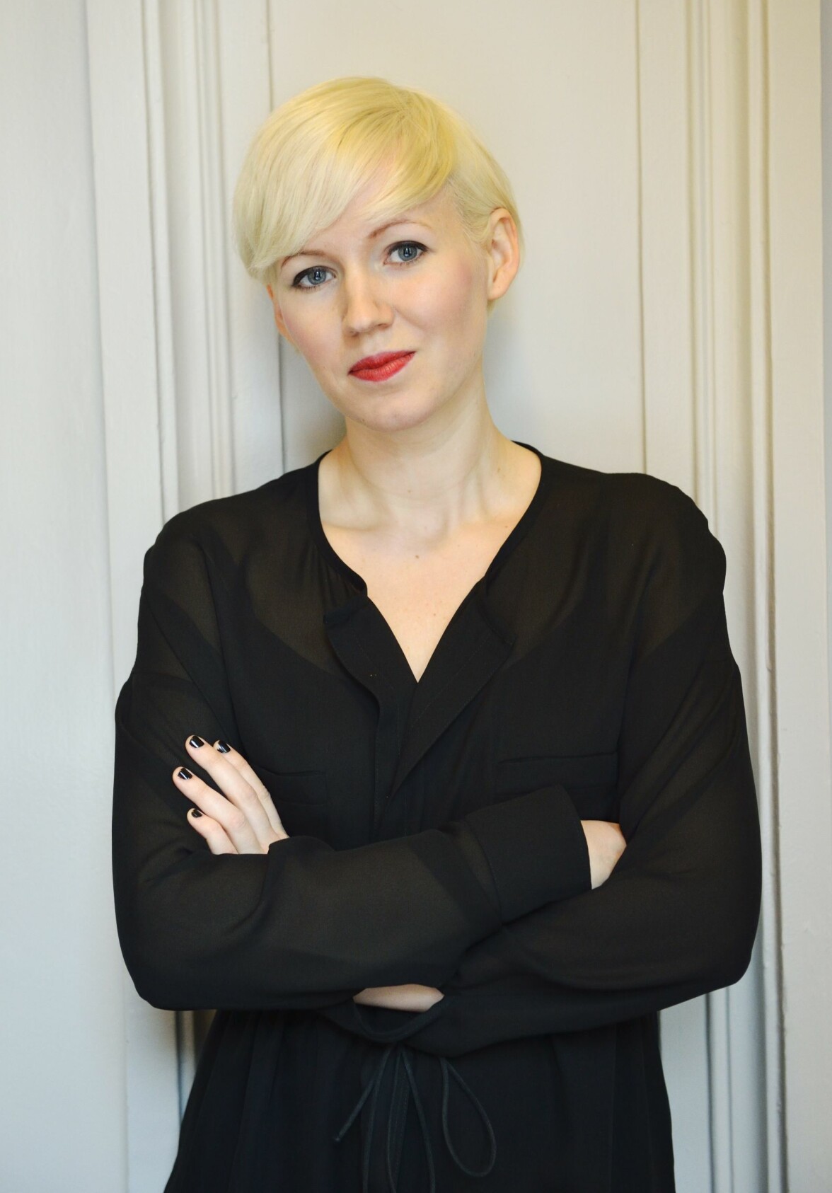 Ann-Christines dotter Ester Roxberg 2014, då aktuell med boken Min pappa Ann-Christine. Ann-Christines dotter Ester Roxberg 2014, då aktuell med boken Min pappa Ann-Christine.