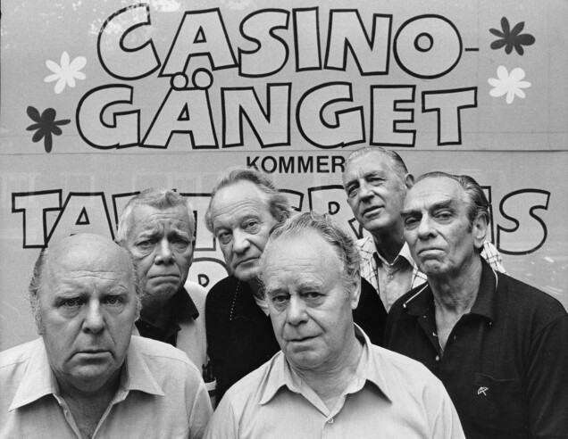 Gunnar Lindkvist, tvåa från vänster. Gunnar Lindkvist, tvåa från vänster.