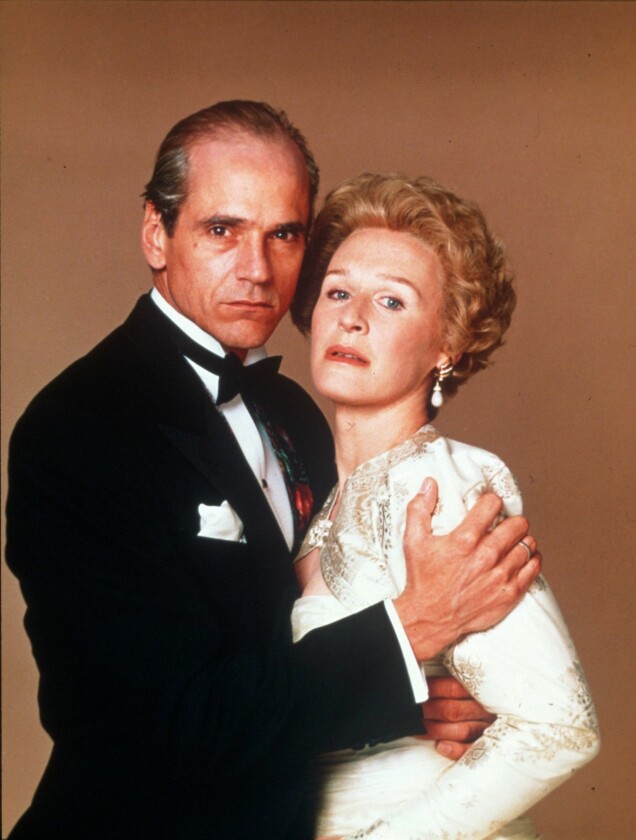 Jeremy Irons och Glenn Close i 'Mysteriet Von Bülow' Jeremy Irons och Glenn Close i 'Mysteriet Von Bülow'